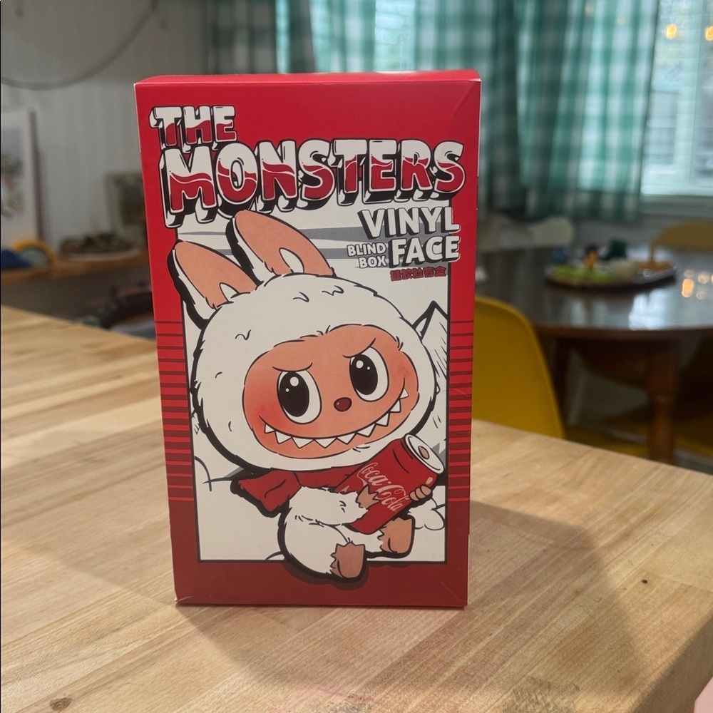 The Monsters Blind Box Coca Cola “Labubu” Keychain Doll Vinyl Face - Picture 2 of 6
